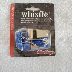 MacGregor Field & Court Whistle, New in Package, Model 16130